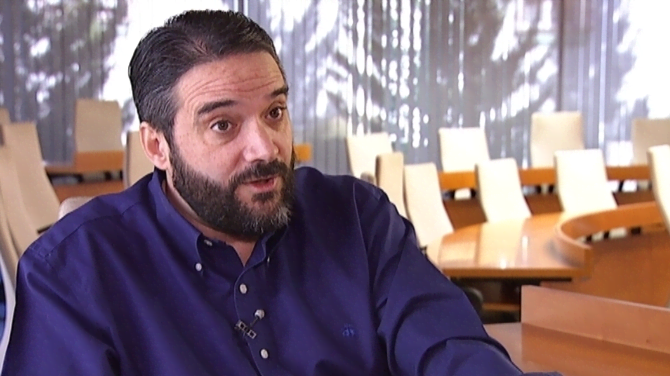 Javier Chércoles, en el programa Valor Afegit de TV3 el pasado marzo.